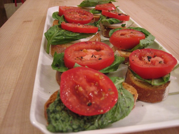 ricotta salata bruschetta