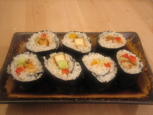 veggie sushi