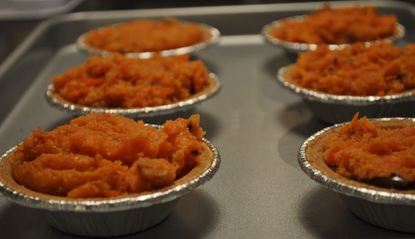 carrot halwa tart 1