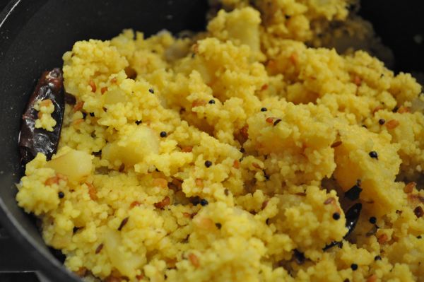 lemony spiced cous cous