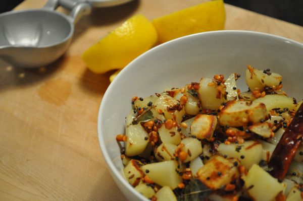potatoes for lemon couscous