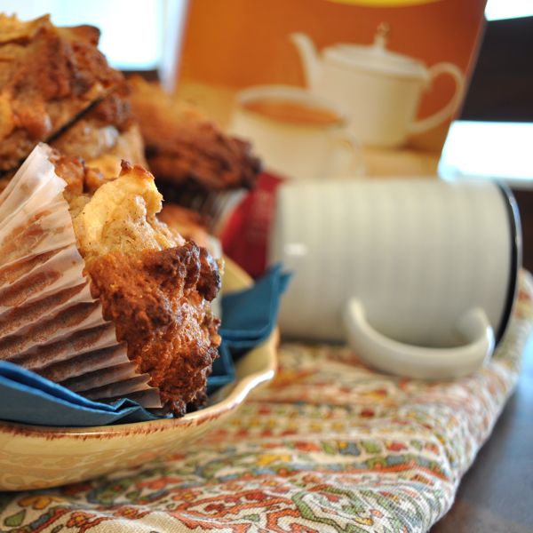 cinnamon apple pecan muffins 1