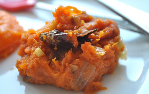 chili garlic sweet potatoes