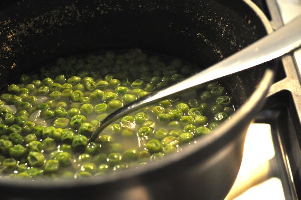 peas with cumin and coriander