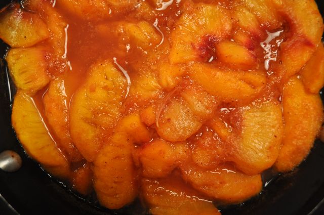 spiced peaches