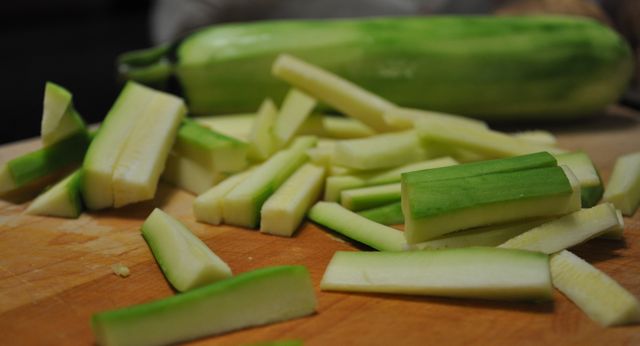 zucchini matchsticks